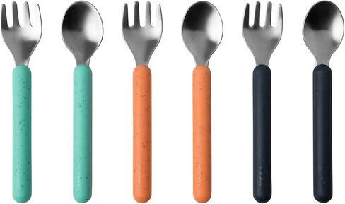 Boon Chow Silicone Plate Set - 3 Unbreakable Divided Toddler Plates - Baby Plates for 6 Months and Up - Baby Led Weaning Supplies - Mint Multicolor in Saudi Arabia