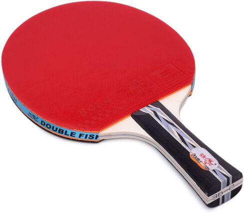 DOUBLE FISH Ping Pong Paddle | Table Tennis Racket & ITTF Approved Rubber | Training Wooden Ping Pong Paddles for Beginners,Table Tennis Paddle with Carry Storage Case in Saudi Arabia