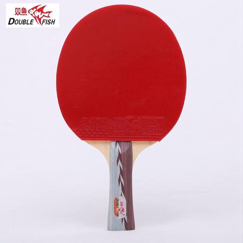 DOUBLE FISH Ping Pong Paddle | Table Tennis Racket & ITTF Approved Rubber | Training Wooden Ping Pong Paddles for Beginners,Table Tennis Paddle with Carry Storage Case in Saudi Arabia