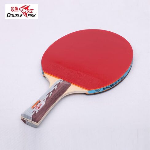 DOUBLE FISH Ping Pong Paddle | Table Tennis Racket & ITTF Approved Rubber | Training Wooden Ping Pong Paddles for Beginners,Table Tennis Paddle with Carry Storage Case in Saudi Arabia