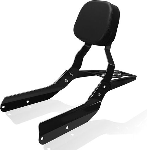 Motorcycle Passenger Sissybar Backrest w/Luggage Rack fits for Honda VTX 1300 1800 N/R/S Models (Chrome 2) in Saudi Arabia
