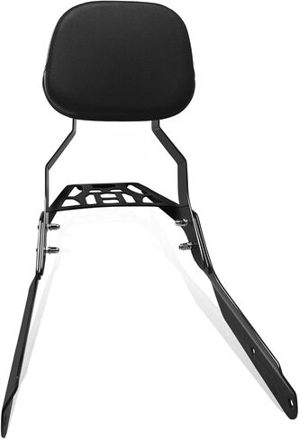 Motorcycle Passenger Sissybar Backrest w/Luggage Rack fits for Honda VTX 1300 1800 N/R/S Models (Chrome 2) in Saudi Arabia