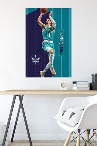 Trends International NBA Charlotte Hornets - LaMelo Ball 23 Wall Poster in Saudi Arabia