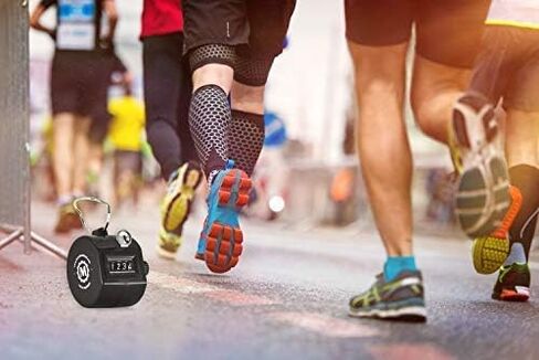 MARATHON CO200001 عداد رصيد محمول مع حلقة إصبع للرياضة والمستودعات والمختبرات والمصانع والمكاتب. مضمونة مقابل 100.000 نقرة in Kuwait