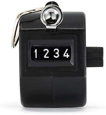 MARATHON CO200001 عداد رصيد محمول مع حلقة إصبع للرياضة والمستودعات والمختبرات والمصانع والمكاتب. مضمونة مقابل 100.000 نقرة in Kuwait