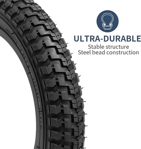 YUNSCM 12.5" Bike Tires 12 ½ x 2 ¼ (57-203) and 12.5" Bike Tubes Schrader Valve with 2 Rim Strips Compatible with 12.5 x 2.25 12 1/2 x 2 1/4 Bike Bicycle Tires and Tubes (P-1135A) in Saudi Arabia