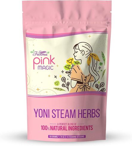 FIVONA Yoni Steaming Herbs - For Feminine Use And Rituals - V-Detox, Cleanse, Wash, Odor Control - 2 to 4 sessions - Female PH Balance- 1.76 Ounces in Saudi Arabia