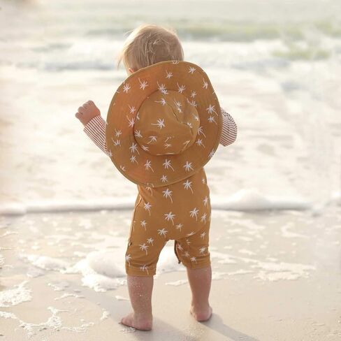 Caden Lane® UPF 50+ Long Sleeve Rash Guard Swim Romper Shortie in Saudi Arabia