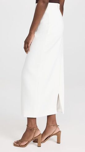Pixie Market Women's Nia White Maxi Skirt in Saudi Arabia