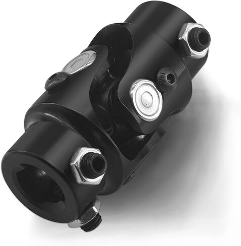 3/4-36 Spline X 3/4" DD Black Steering Universal Joint Single U Joint Shaft in Saudi Arabia