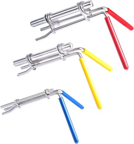 مجموعة تركيب سدادة الأسطوانة الهيدروليكية من EDIONS، 3 قطع مُحدثة من أدوات تثبيت قضيب U-Cup أدوات تثبيت مجموعة أدوات إصلاح مكبس الأسطوانة الهيدروليكية مع صندوق in Kuwait