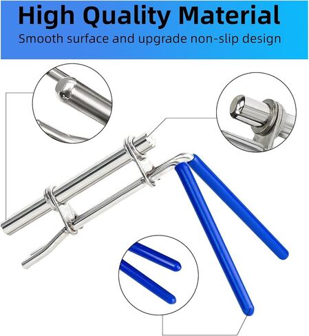 مجموعة تركيب سدادة الأسطوانة الهيدروليكية من EDIONS، 3 قطع مُحدثة من أدوات تثبيت قضيب U-Cup أدوات تثبيت مجموعة أدوات إصلاح مكبس الأسطوانة الهيدروليكية مع صندوق in Kuwait