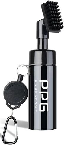 PIN Point Golf: Spray Bottle Golf Club Cleaner - Convenient Attachment, Refillable Water Reservoir, Efficient Spray Nozzle, Secure Design for Golfers - Elevate Your Swing Accuracy in Saudi Arabia