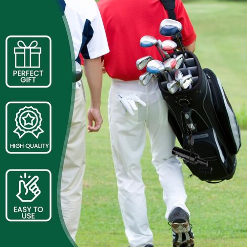 PIN Point Golf: Spray Bottle Golf Club Cleaner - Convenient Attachment, Refillable Water Reservoir, Efficient Spray Nozzle, Secure Design for Golfers - Elevate Your Swing Accuracy in Saudi Arabia