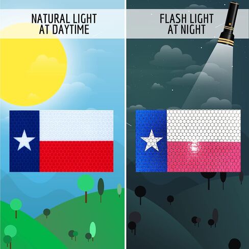 2PC Texas Flag Car Magnets - 5x3 Inches - Texas Magnet for Car Jeep Truck Logo - Lone Star Nation USA American Bumper in Saudi Arabia