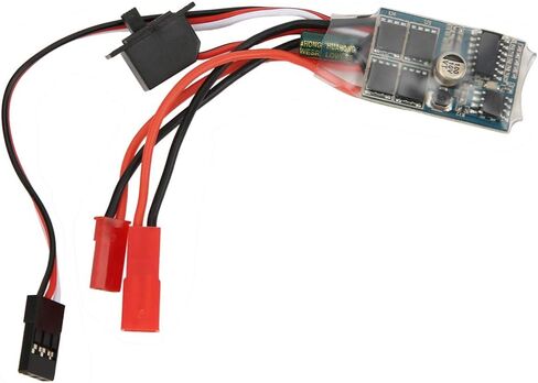 RC Brushed ESC, 30A 4-8V Two Way Brush ESC RC Motor Speed Controller RC Car Accessories Replacement Bidirectional Current Control Brush ESC for 1/16 1/18 1/24 Car Boat (With brake) in Saudi Arabia