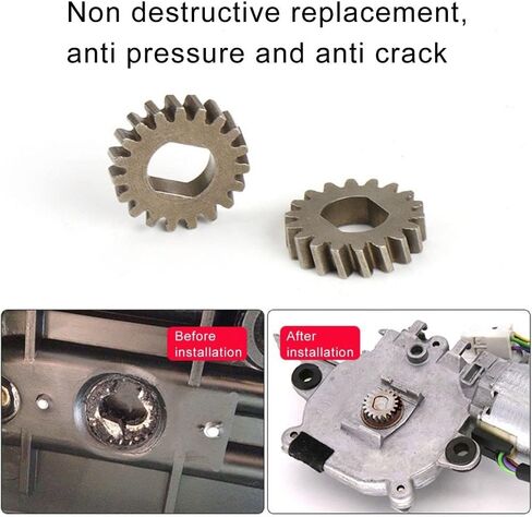 19Teeth Motor Gear,Glass Window Car Sunroof Motor Gear Repair Kit for W204 for W212 for W221 for W164 Motor Gear Car Accessories(19 teeth) in Saudi Arabia