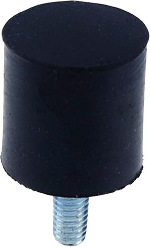 HNGSON M4 Rubber Mounts Shock Absorber Anti Vibration Isolator Mounts Cylindrical Vibration Isolation Mount 15×15mm, Pack of 4 in Saudi Arabia