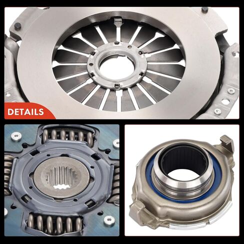 A-Premium Transmission Clutch Kit Set Compatible with Hyundai Elantra 1996-2006, Tiburon 1997-2001/2003-2008 & Kia Spectra 2004-2009, Spectra5 2005-2009, 1.8L 2.0L, Replace# 622 3030 77, L05087 in Saudi Arabia