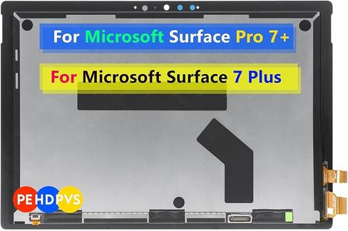 PEHDPVS for Microsoft Surface Pro 7 Plus 1960 1961 Screen Replacement for Surface Pro 7+ Display 2736x1824 12.3 inch LCD Touch Screen Digitizer Assembly (Not fit for Pro 7) in Saudi Arabia