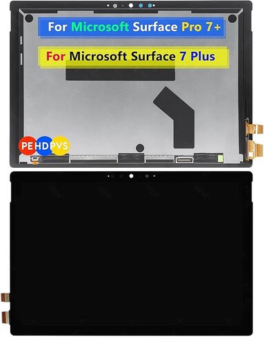 PEHDPVS for Microsoft Surface Pro 7 Plus 1960 1961 Screen Replacement for Surface Pro 7+ Display 2736x1824 12.3 inch LCD Touch Screen Digitizer Assembly (Not fit for Pro 7) in Saudi Arabia