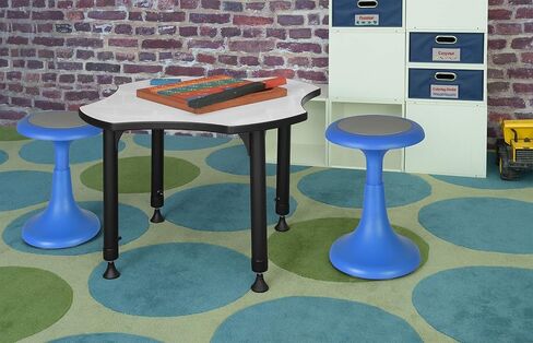 Regency Glow 13" Stool, Red in Kuwait