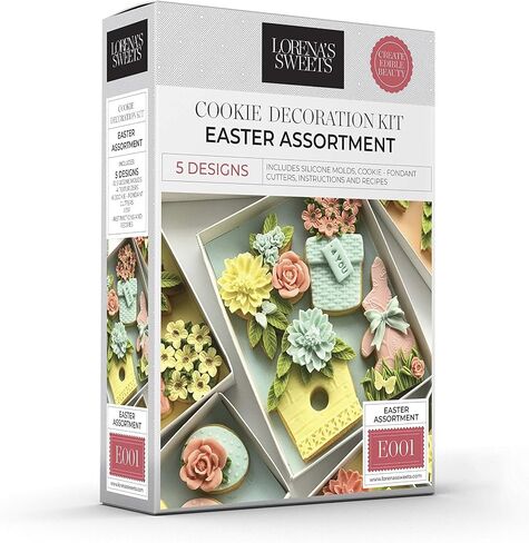 Lorena's Sweets Cookie Decoration Kit Easter Assortment in Saudi Arabia