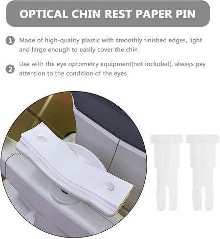 Refractometer Chin Paper Holder Optical Chin Rest Paper Pin Optometry Support Paper Pin for Equipment in Saudi Arabia