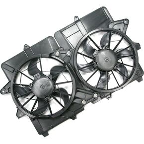 1 Pcs Dual Radiator and Condenser Fan Assembly fits Ford Escape 2005 2006 2007 fits Mercury Mariner 2005 2006 Replacement 5L8Z8C607BF in Kuwait
