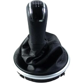 For Skoda for Fabia 2 2007-2010/ for Roomster 2006-2010 5 Speed Gear Shift Knob Gaiter Boot Cover in Saudi Arabia