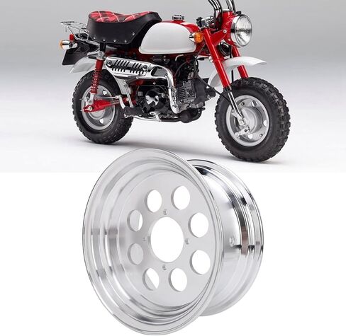 Wheel Rim 5.0?10 10in Rear Wheel Rim Hub Aluminium Alloy Widened Thickened Enhanced Stability for Z50 Series Bike Mini Motorcycle Enhanced Stability Mini Motorcycle in Saudi Arabia