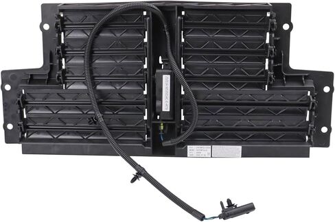 TRQ Active Grille Shutter Black Compatible with 2019-2025 Chevrolet Silverado 1500 2022 Silverado 1500 LTD GMC Sierra 1500 Sierra 1500 Limited GM1206129 in Saudi Arabia