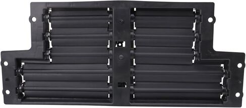 TRQ Active Grille Shutter Black Compatible with 2019-2025 Chevrolet Silverado 1500 2022 Silverado 1500 LTD GMC Sierra 1500 Sierra 1500 Limited GM1206129 in Saudi Arabia