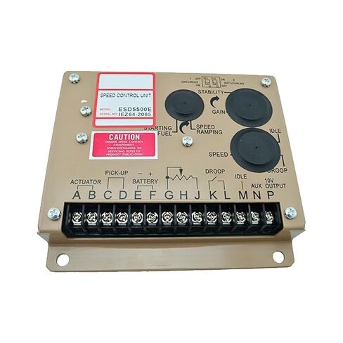 Diesel Generator Accessories Electronic Governor Esd5500e Speed Controller Module Speed Control Board in Saudi Arabia