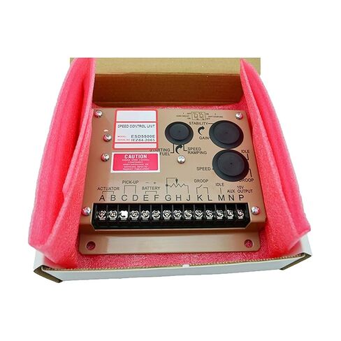 Diesel Generator Accessories Electronic Governor Esd5500e Speed Controller Module Speed Control Board in Saudi Arabia