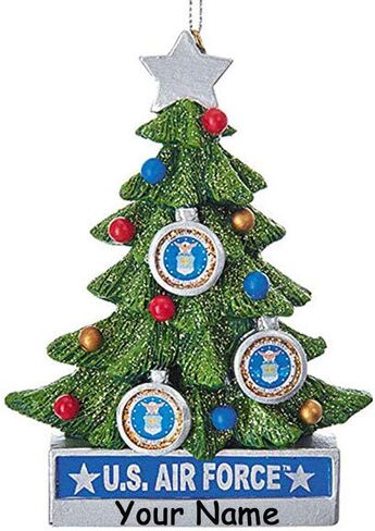 Kurt S. Adler Kurt Adler 4.5-Inch Resin Air Force Christmas Tree Ornament in Saudi Arabia