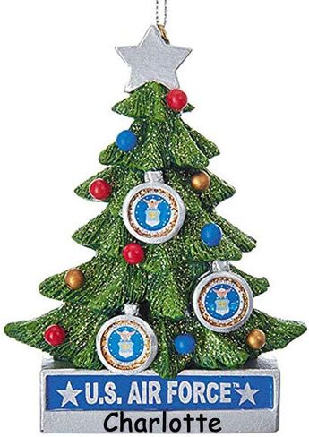 Kurt S. Adler Kurt Adler 4.5-Inch Resin Air Force Christmas Tree Ornament in Saudi Arabia