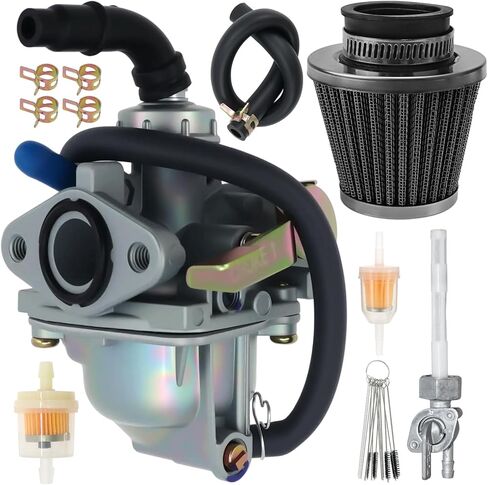 مكربن ​​NC50 لهوندا NC50 Express 1977 1978 1979 1980 1981 38 مللي متر ED-1CB71 Carb مع فلتر الهواء وخزان الوقود مفتاح الديك بيتكوك in Kuwait