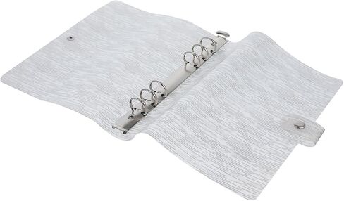 Decorative Notebook Binder Colorful 6-Holes File Paper Holder Hand Account Protective Cover in Saudi Arabia