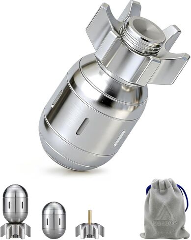 Atomic Bomb Fidget Toys Adults, 3 in 1 Metal Fidget Spinner, Fast Release EDC Clicker, Desk Toy for Office, Table Decor, ADHD Stress Relief, Gifts for Man and Teens (Stainless Steel) in Saudi Arabia