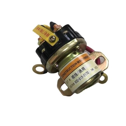 Excavator Engine Parts Relay, Compatible with Komatsu PC200-7 PC200-8, 6008152170, Replacement Part (600-815-2170) in Saudi Arabia