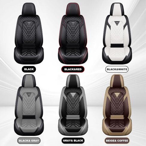 أغطية مقاعد السيارة لسيارة Mercedes-Benz GLA 250 2017-2025، أغطية مقاعد من الجلد الصناعي المقاوم للماء، غطاء إكسسوارات داخلية فاخرة للسيارات (مجموعة من 5 مقاعد، أسود) in Saudi Arabia
