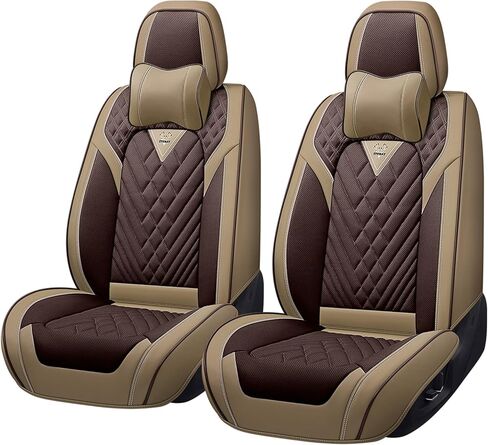 أغطية مقاعد السيارة لسيارة Mercedes-Benz GLA 250 2017-2025، أغطية مقاعد من الجلد الصناعي المقاوم للماء، غطاء إكسسوارات داخلية فاخرة للسيارات (مجموعة من 5 مقاعد، أسود) in Saudi Arabia
