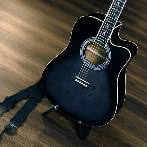 Washburn Vintage Series 6 String Acoustic-Electric Guitar, Right, Tobacco Sunburst (WA90CEVSB) in Saudi Arabia