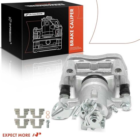 مجموعة فرجار قرص الفرامل A-Premium مع دعامة متوافقة مع Saturn Astra 2008-2009 1.8L - جانب الراكب الخلفي الأيمن in Saudi Arabia