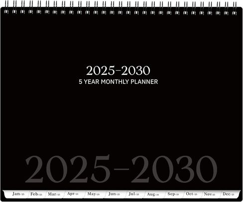 2026-2030 Monthly Planner/Calendar - 5 Year Monthly Planner, Jan. 2026 - Dec. 2030, 9" x 11", 5 Year Calendar Double-Side Pocket + Waterproof Cover in Saudi Arabia