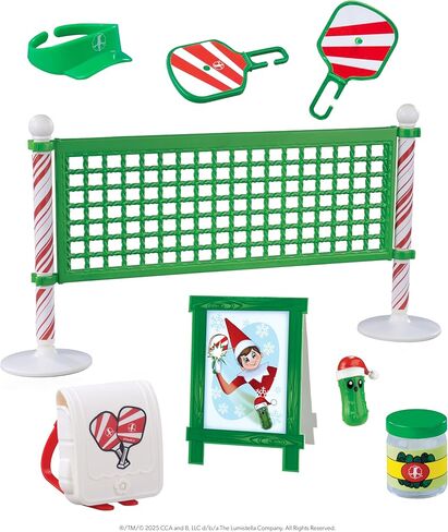 The Elf on the Shelf® - Boy with Blue Eyes with New! Polar Props™ Pickleball Play Pack in Saudi Arabia