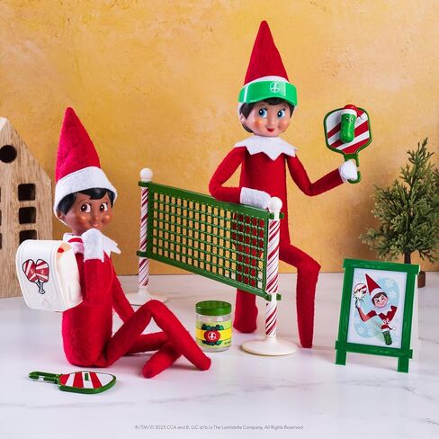 The Elf on the Shelf® - Boy with Blue Eyes with New! Polar Props™ Pickleball Play Pack in Saudi Arabia
