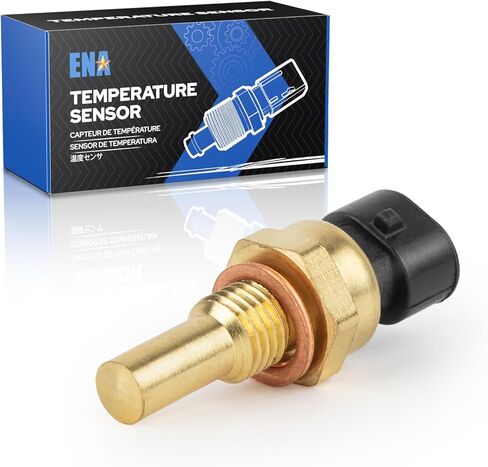 ENA Engine Coolant Temperature Sensor Compatible with Chevy Chevrolet GMC Cadillac Buick Silverado 1500 2500 HD 3500 HD Camaro CTS G5 2.0L 3.0L 4.8L l4 V6 V8 2011 2012 2013 2014 2015 Replaces TX89 in Saudi Arabia