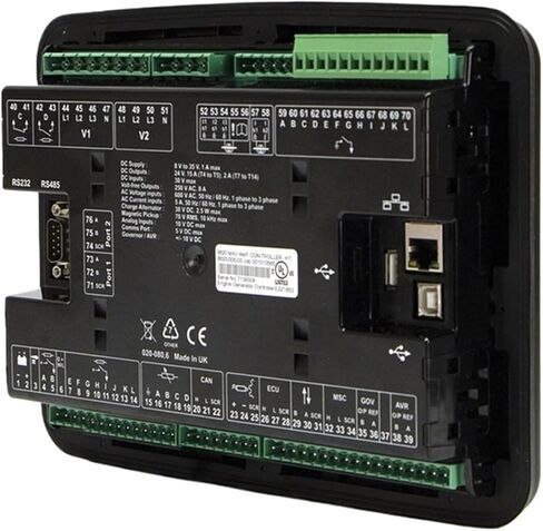 DSE8620 MKII ynchronising Auto Mains (Utility) Failure Load Share Control Module Diesel Generator Controller in Saudi Arabia